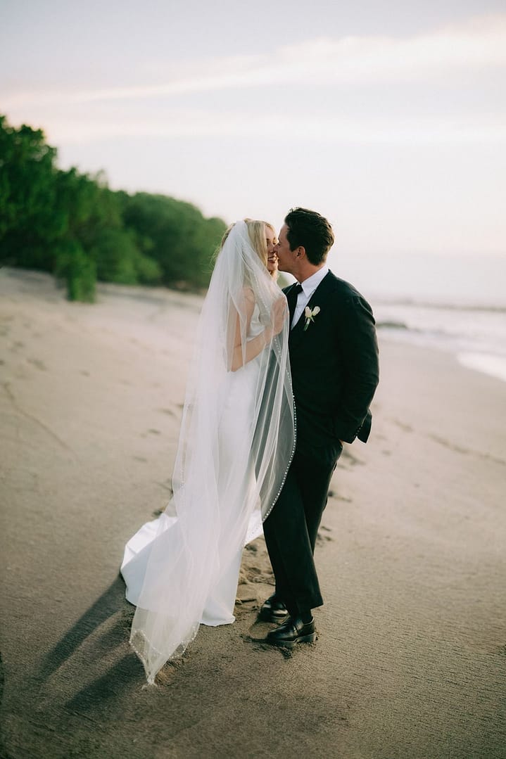 Newlyweds Cassie Randolph and Brighton Reinhardt married at The Point, Tamarindo, Costa Rica
