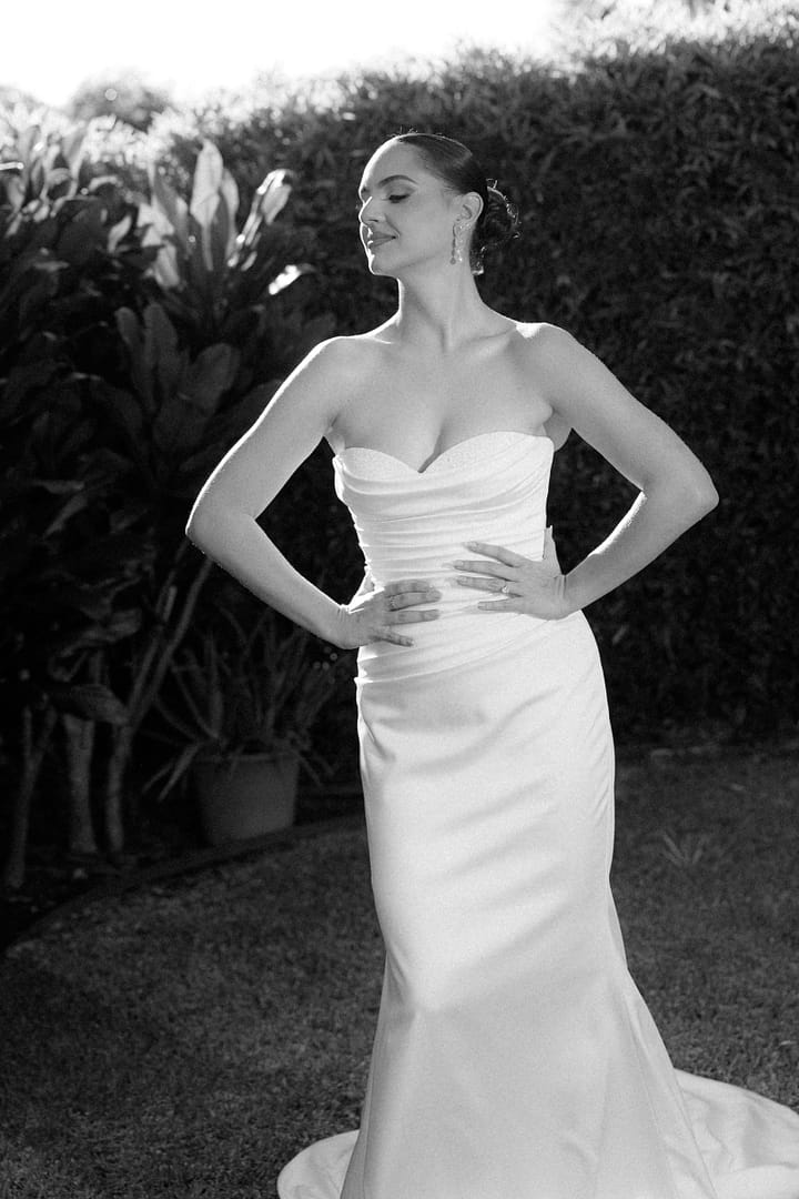 Wedding ceremony at Entre Palmas Costa Rica venue