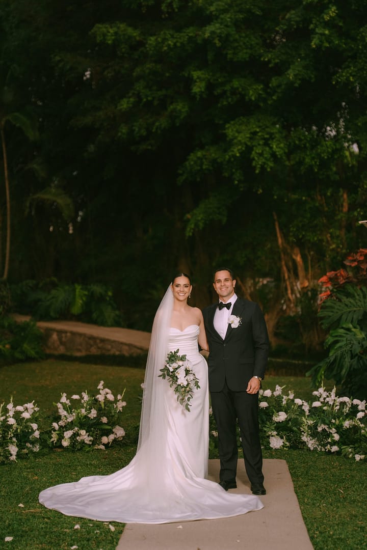 Wedding reception at Entre Palmas venue San Jose Costa Rica